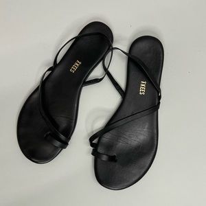 strappy minimal sandals